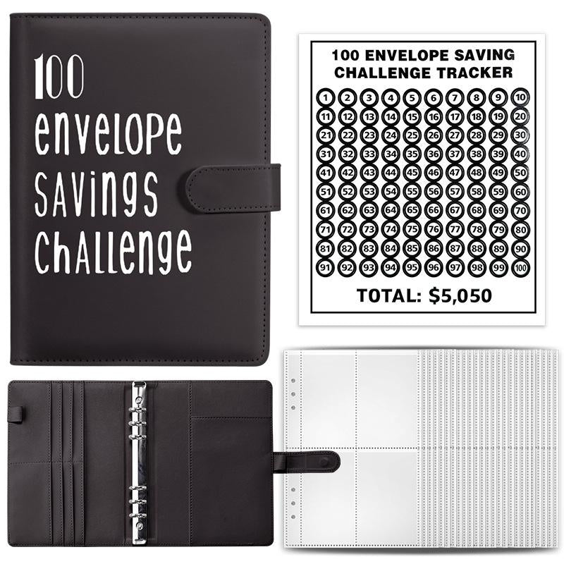 Couple Challenge save Money Deposit and Savings Journal Book Loose-Leaf Binder Does Not Apply