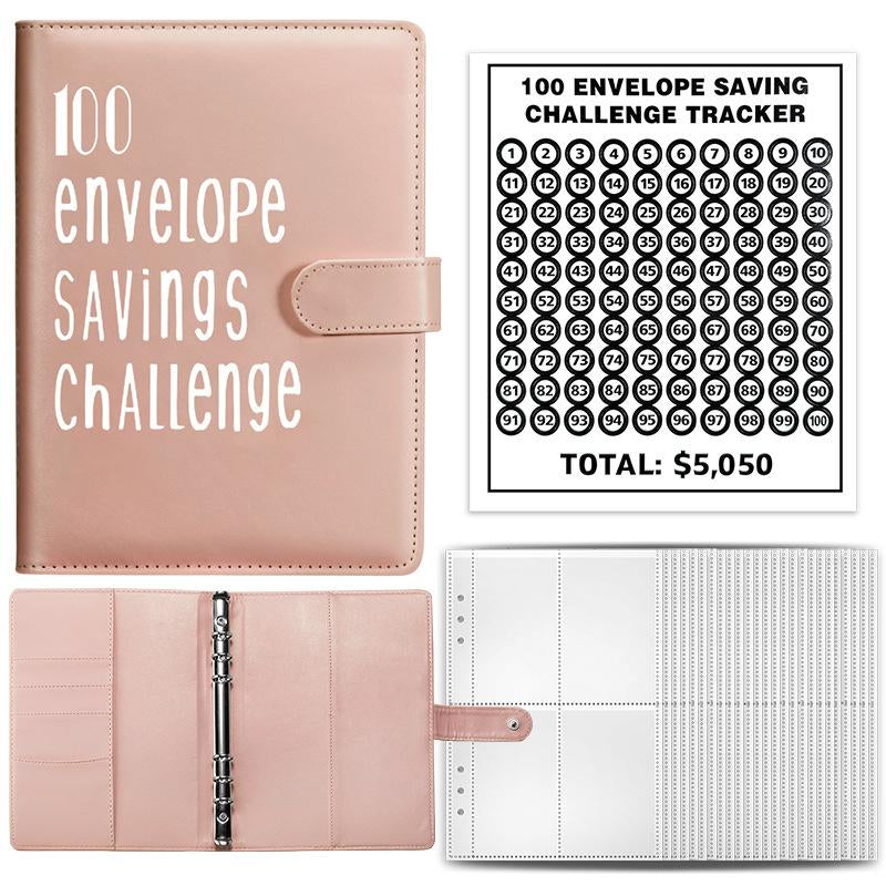 Couple Challenge save Money Deposit and Savings Journal Book Loose-Leaf Binder Does Not Apply