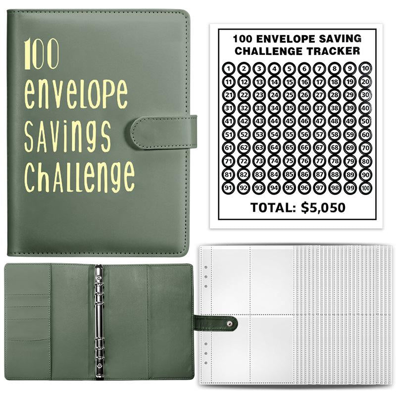 Couple Challenge save Money Deposit and Savings Journal Book Loose-Leaf Binder Does Not Apply