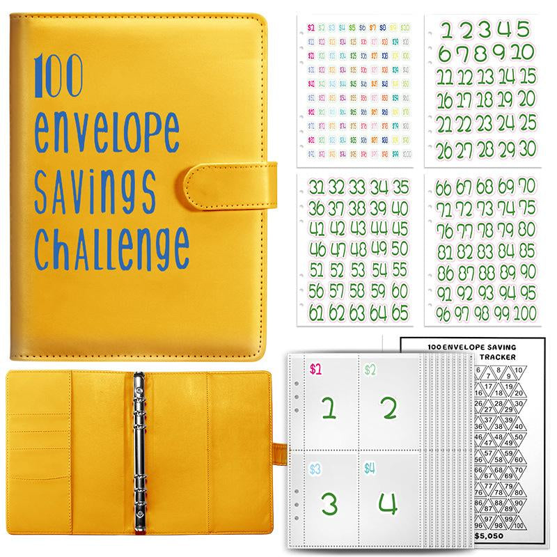 Couple Challenge save Money Deposit and Savings Journal Book Loose-Leaf Binder Does Not Apply