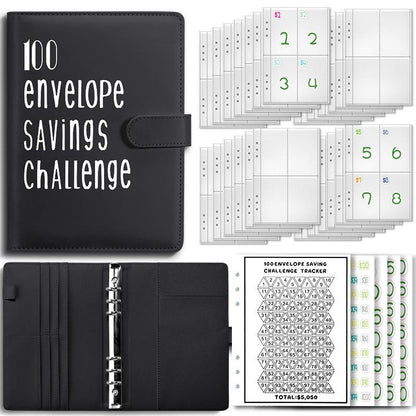 Couple Challenge save Money Deposit and Savings Journal Book Loose-Leaf Binder Does Not Apply