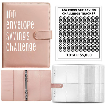 Couple Challenge save Money Deposit and Savings Journal Book Loose-Leaf Binder Does Not Apply