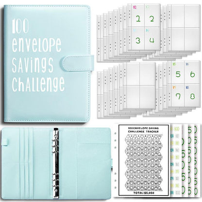 Couple Challenge save Money Deposit and Savings Journal Book Loose-Leaf Binder Does Not Apply