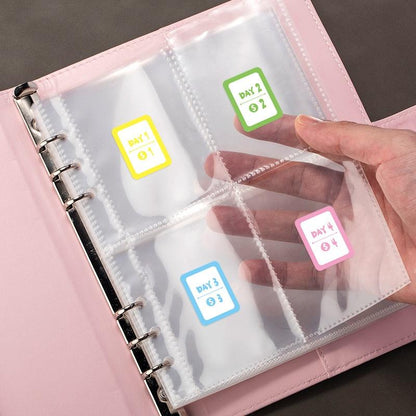 Couple Challenge save Money Deposit and Savings Journal Book Loose-Leaf Binder Does Not Apply
