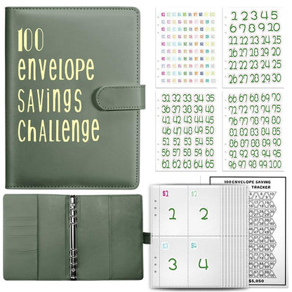 Couple Challenge save Money Deposit and Savings Journal Book Loose-Leaf Binder Does Not Apply