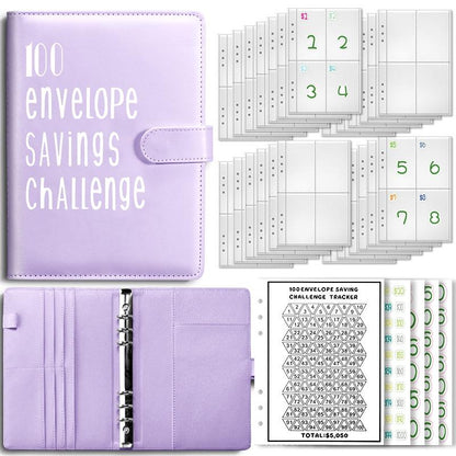 Couple Challenge save Money Deposit and Savings Journal Book Loose-Leaf Binder Does Not Apply