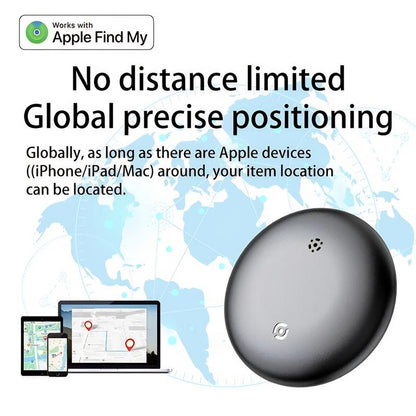 【Free.Ship】Gps Tracker for Car, Portable Mini Tracker Device with Weatherproof Magnetic Case-Hidden GPS Trackers,Anti-Lost Device, Global Coverage Location Tracker,Works with Apple Find My ( IOS Only), for Apple Iphone & Android